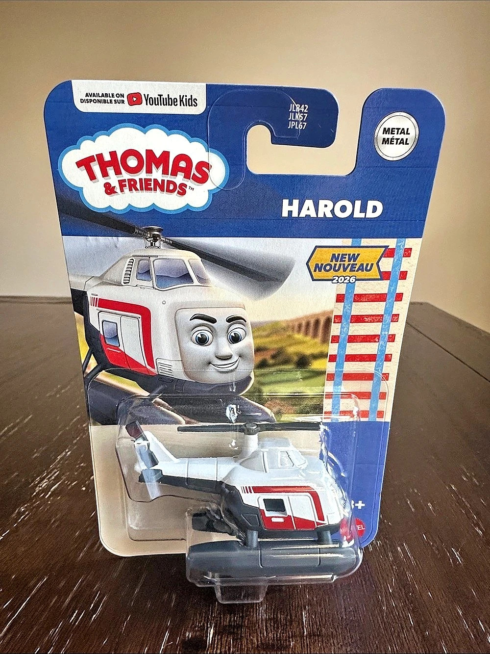 Mattel Thomas & Friends Harold The Helicopter Vehicle Metal Train Toy NWT